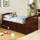 Caballero Bed Model Cm7032-Captain Full Bed By Furniture Of America